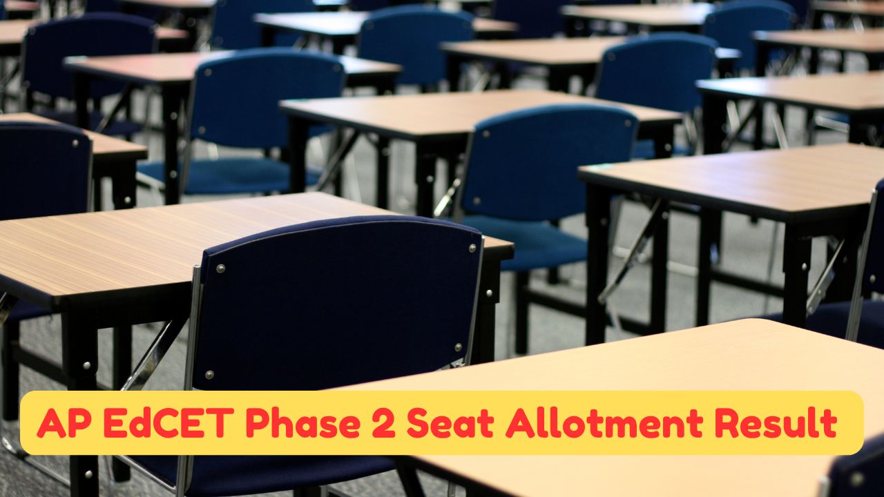 ap EdCET phase 2 seat allotment result