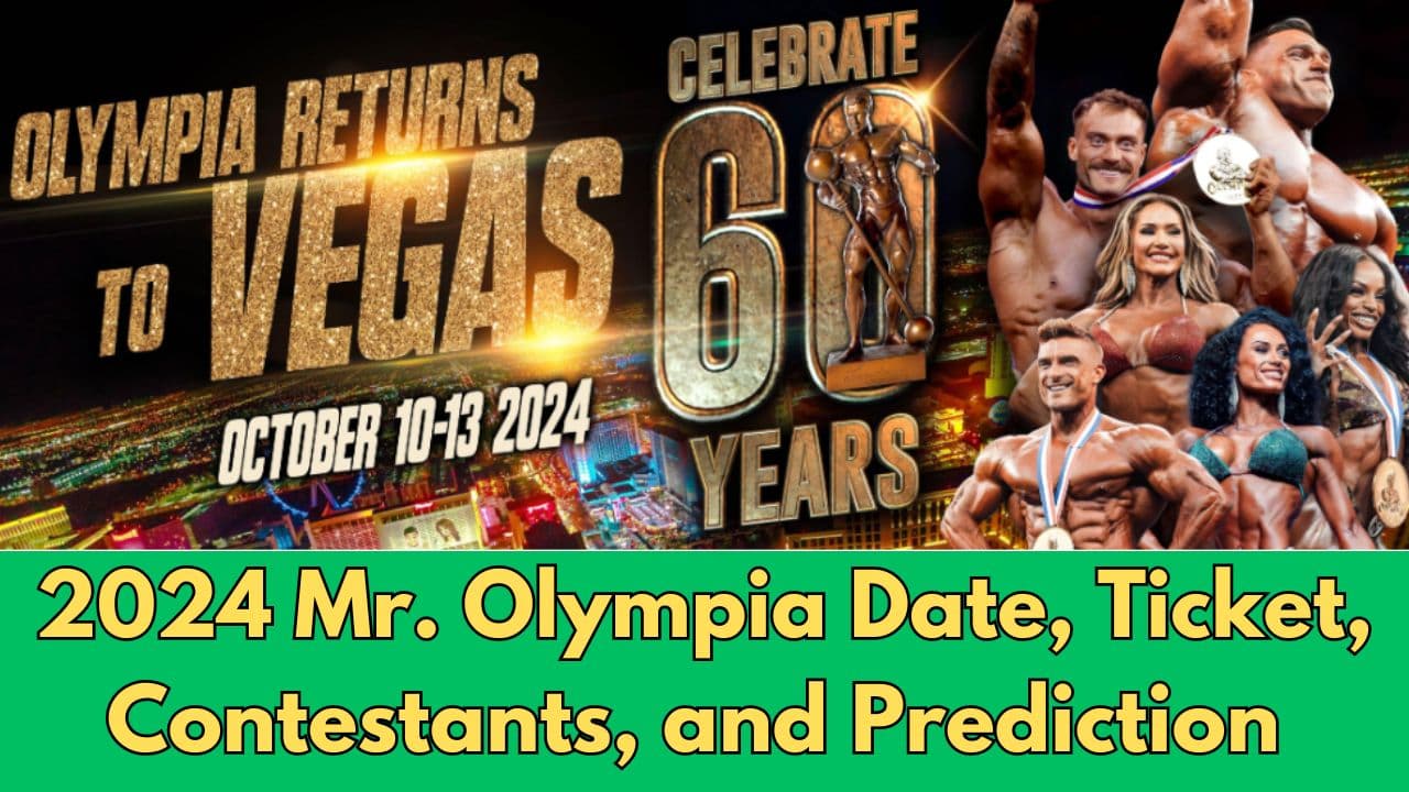 2024 mr. olympia date