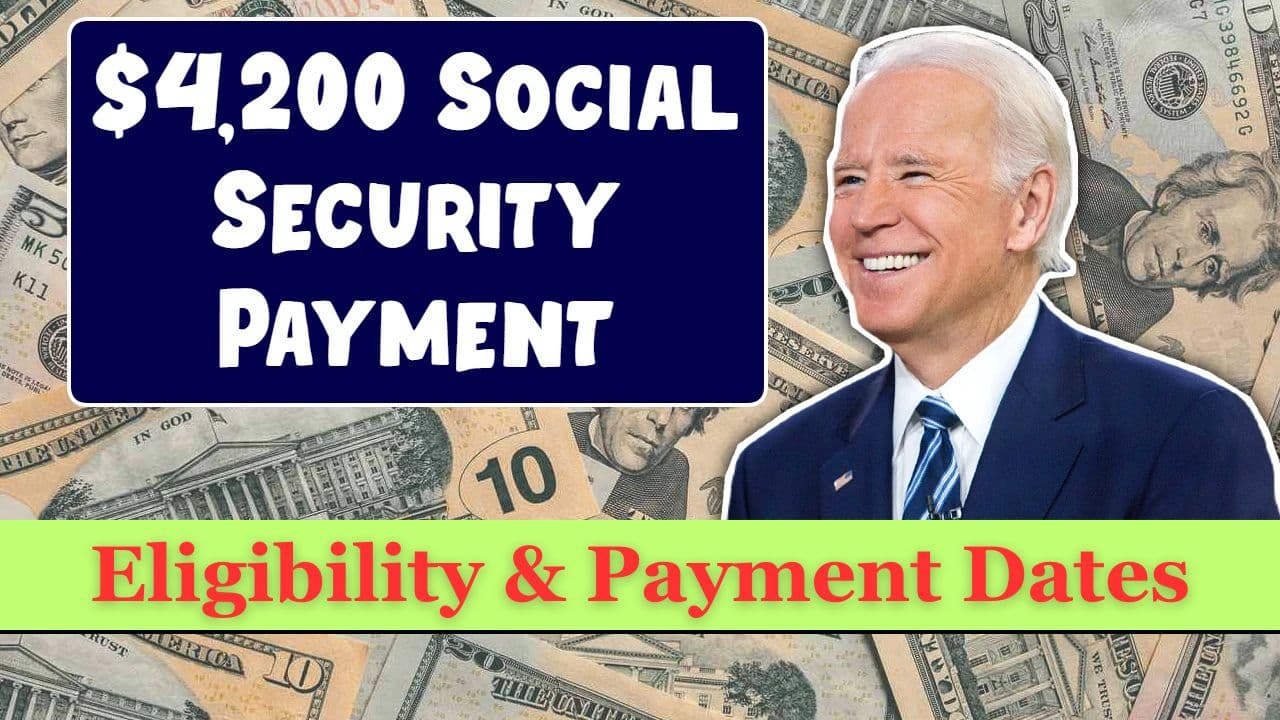 4200 social security payment