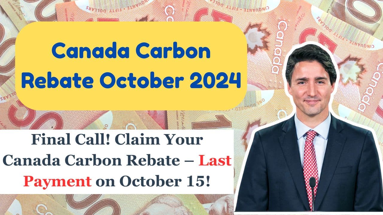 canada carbon rebate october