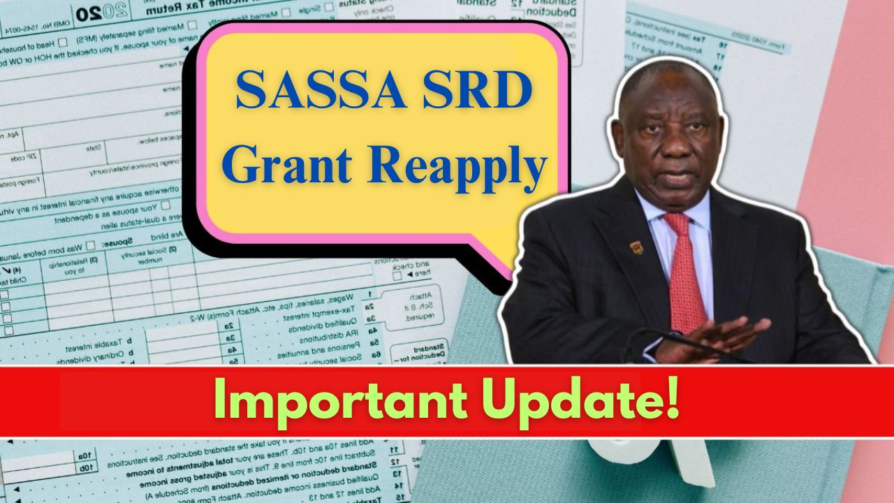 SASSA SRD Grant Reapply