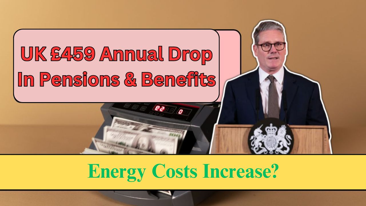 UK £459 Annual Drop In Pensions & Benefits