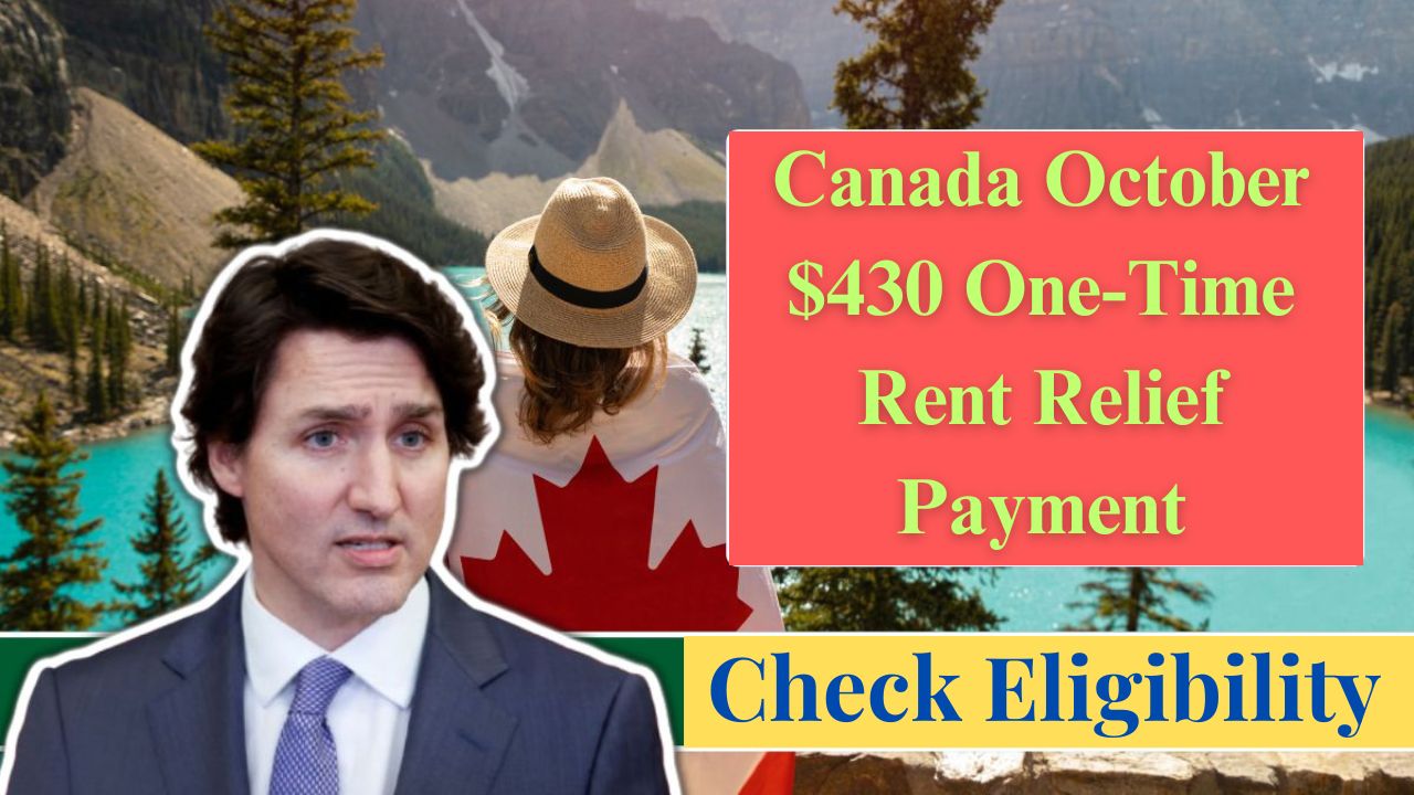 canada $430 one time rent relief payment