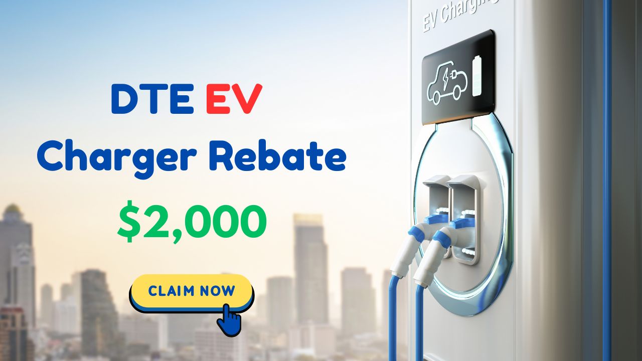 dte ev charger rebate