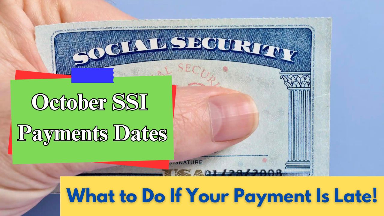 social security october ssi payments