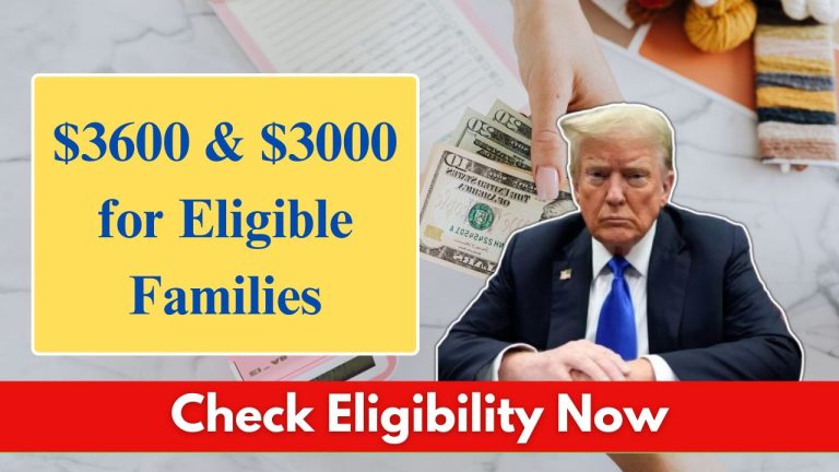 $3600 & $3000 American Rescue Plan Child Tax Credit