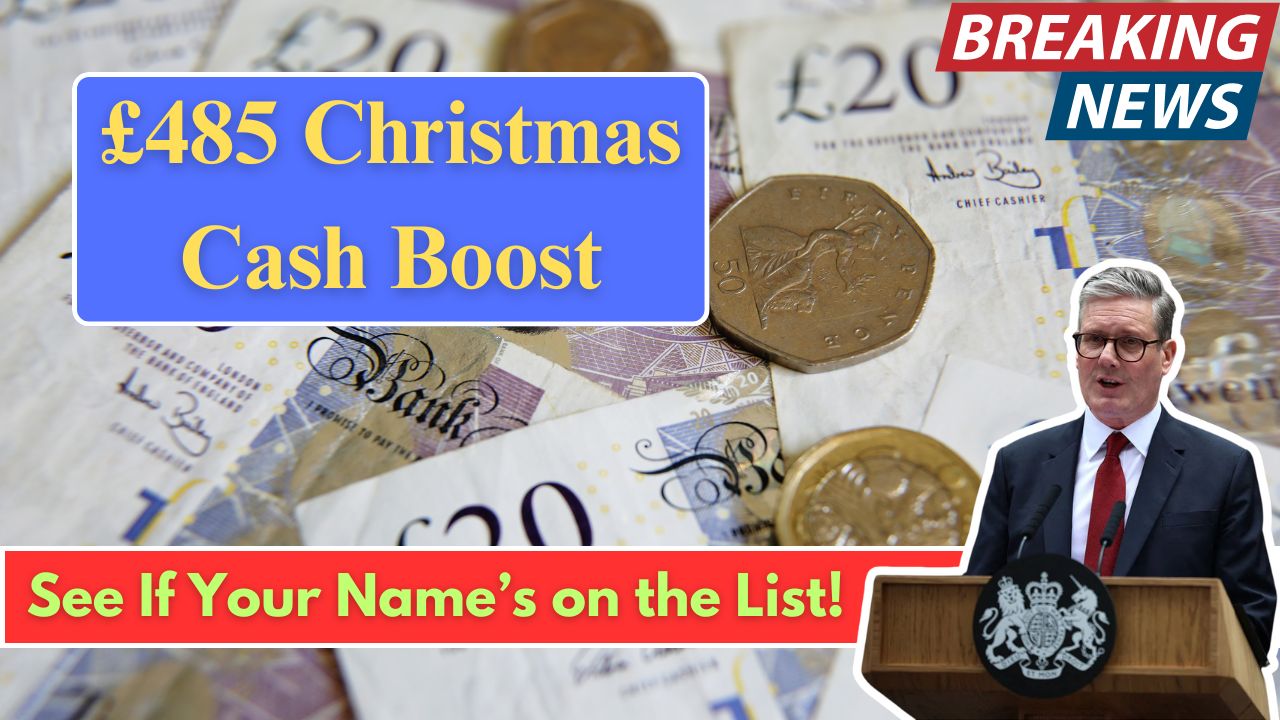 £485 Christmas Cash Boost