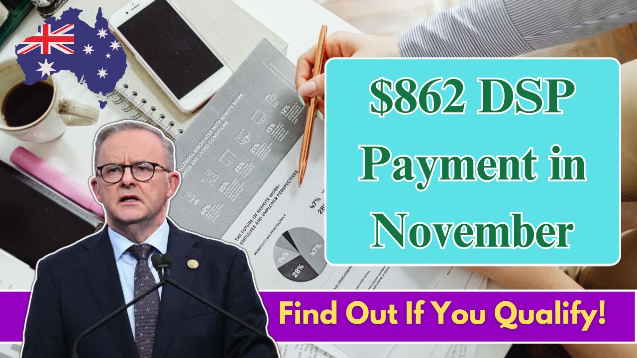 $862 DSP Payment in November