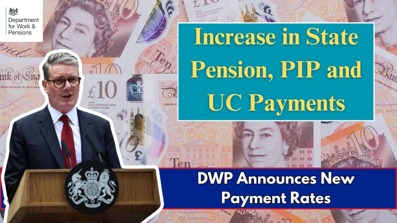 New Payment Rates DWP Pension