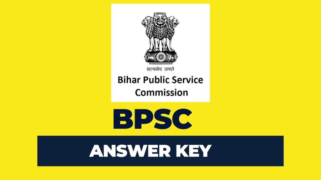 BPSC Answer Key 2024 announcement with official logo and download instructions