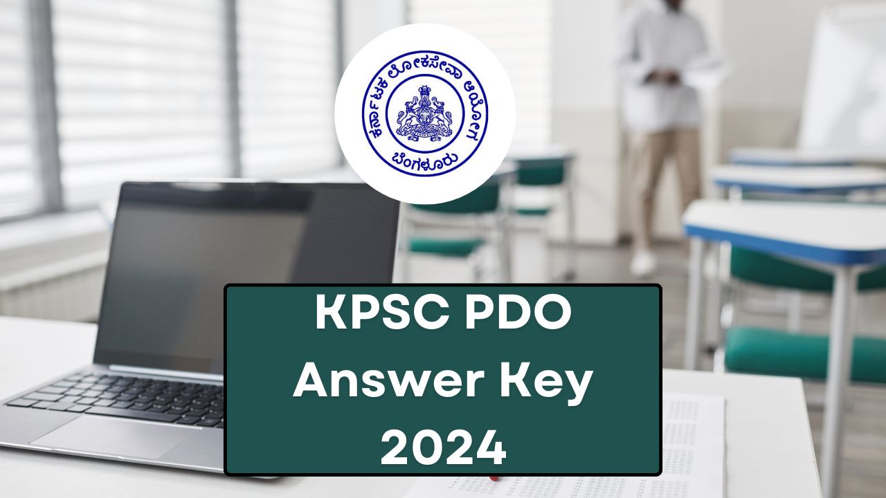 KPSC PDO Answer Key 2024 official announcement