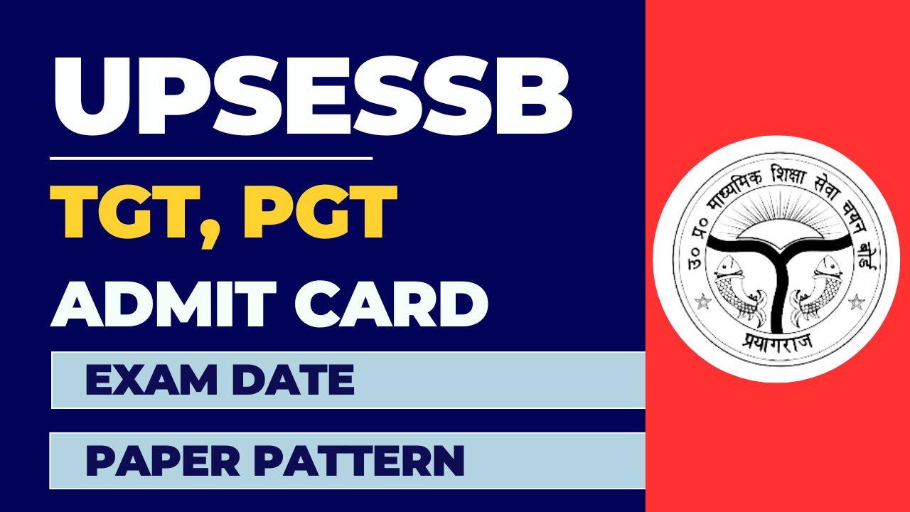 Upcoming release of UP TGT PGT Admit Card 2025 with expected exam date and paper pattern.