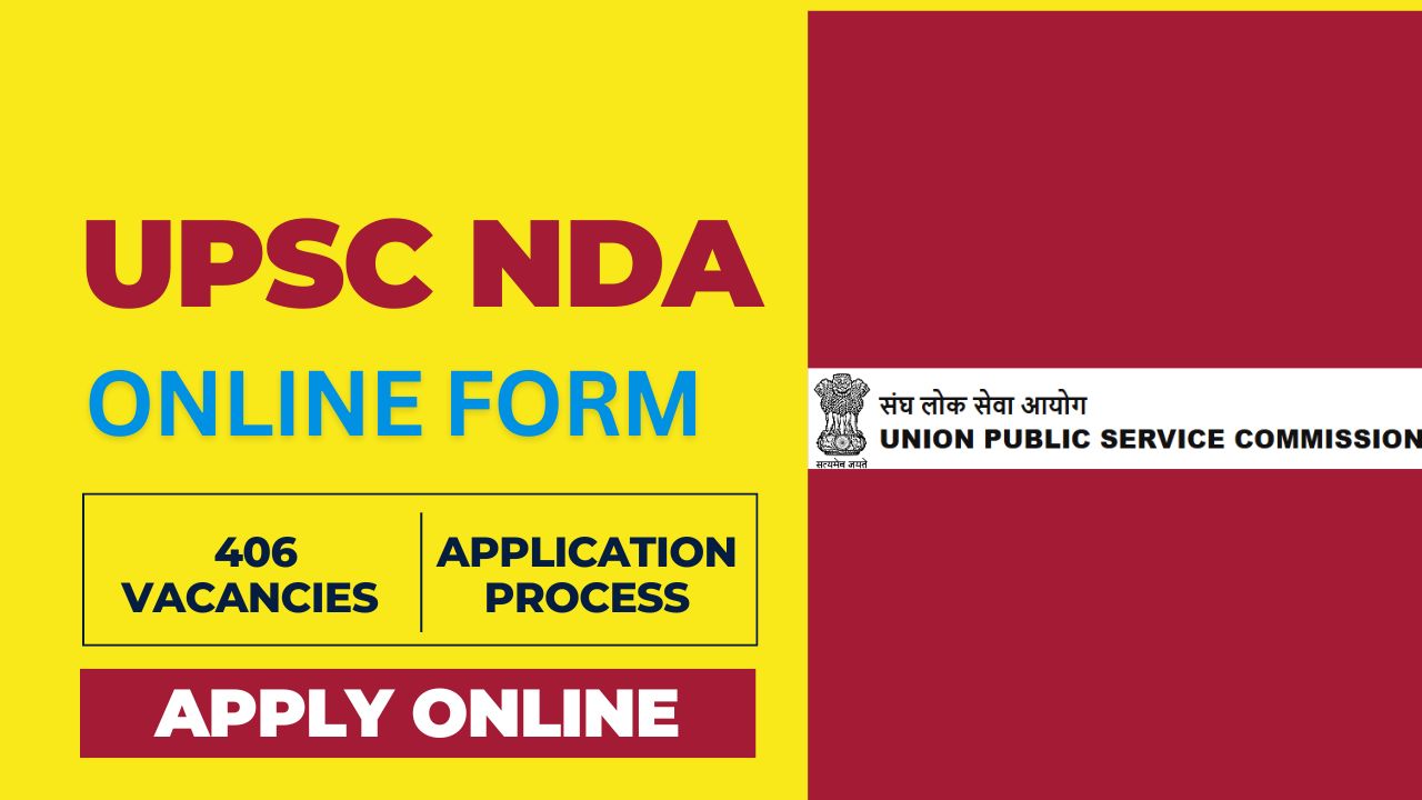 UPSC NDA Online Form 2025 is now available for candidates to apply online