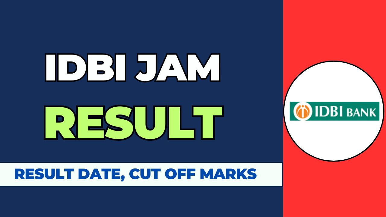 IDBI JAM Result 2025, check merit list, cut-off marks, and download details