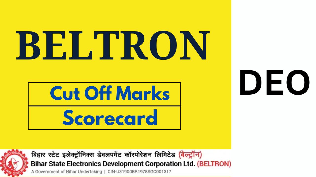 Bihar BELTRON DEO Result 2025